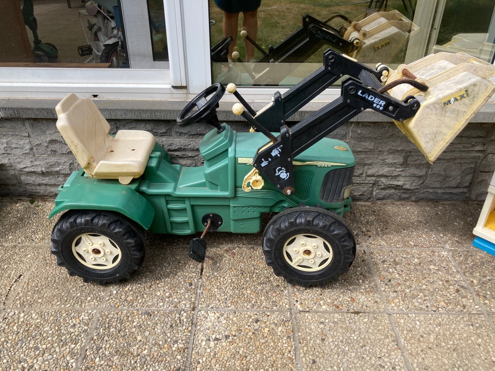 Kindertraktor John Deere, Enfants & Bébés, Enlèvement, Utilisé, Véhicule à pédales