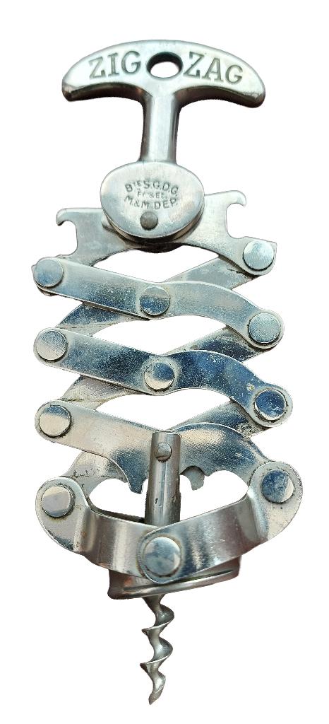 VINTAGE ZIG-ZAG KURKENTREKKER, Antiek en Kunst, Antiek | Keukengerei, Ophalen of Verzenden