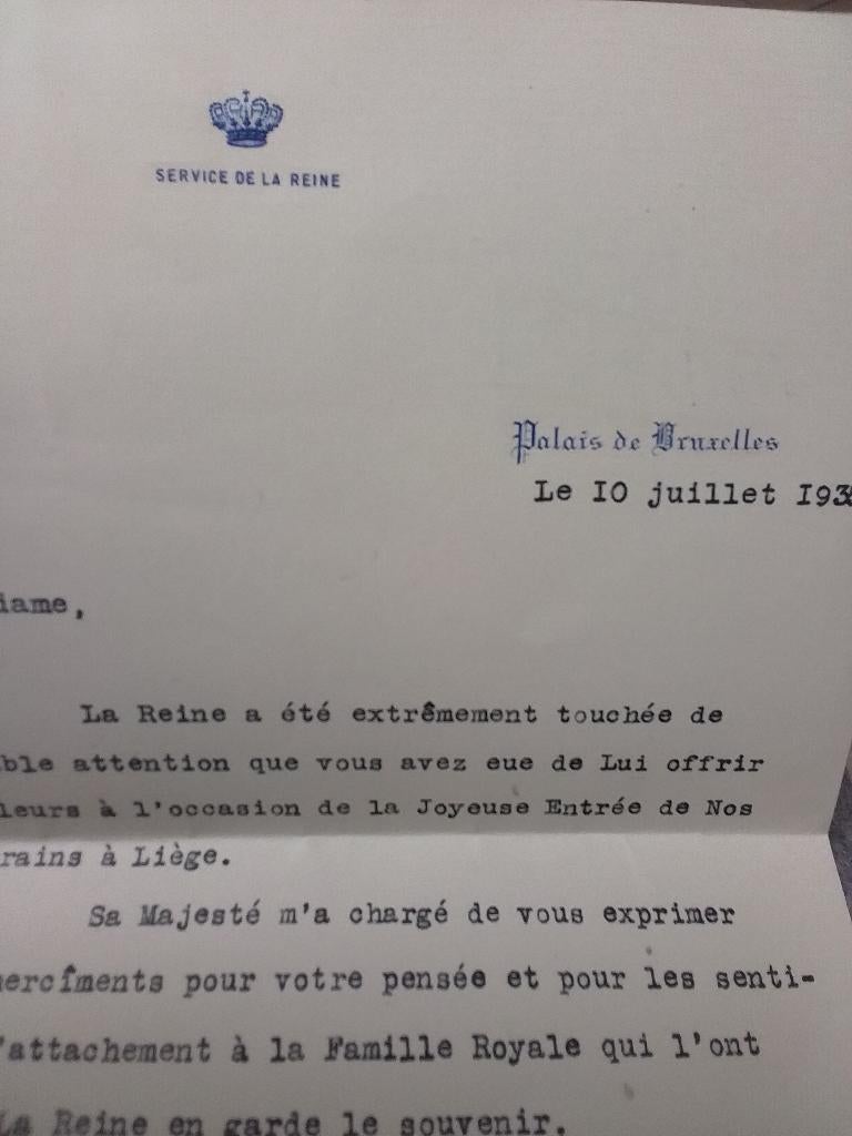 Astrid reine des belges, Collections, Enlèvement