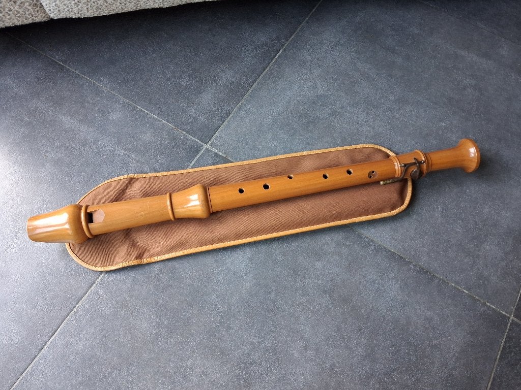 vintage Kung Tenor Blokfluit Studio perenhout, Musique & Instruments, Instruments à vent | Flûtes à bec, Enlèvement ou Envoi, Utilisé