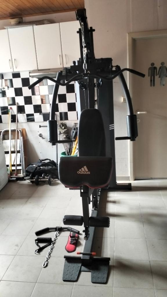 Adidas Home Gym - Krachtstation, Sport en Fitness, Ophalen, Benen, Krachtstation, Zo goed als nieuw