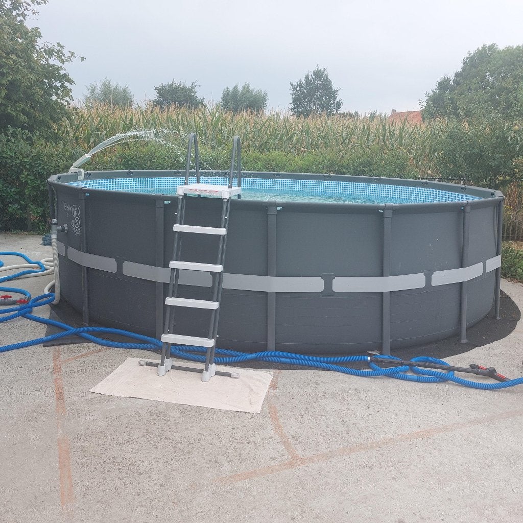 Intex ultra XTR opzet zwembad 549 x 130, Jardin & Terrasse, Piscines, Rond, Comme neuf, Enlèvement, Piscines hors sol