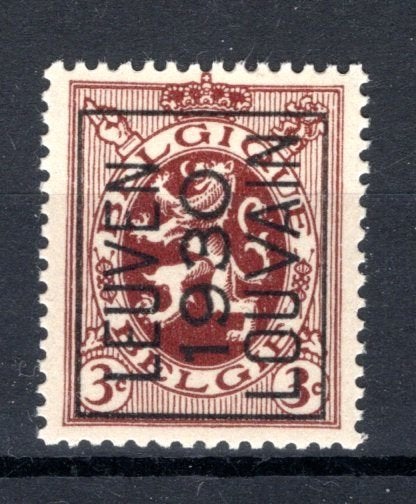 PRE225A MNH** 1930 - LEUVEN 1930 LOUVAIN, Postzegels en Munten, Verzenden, Postfris, Postfris
