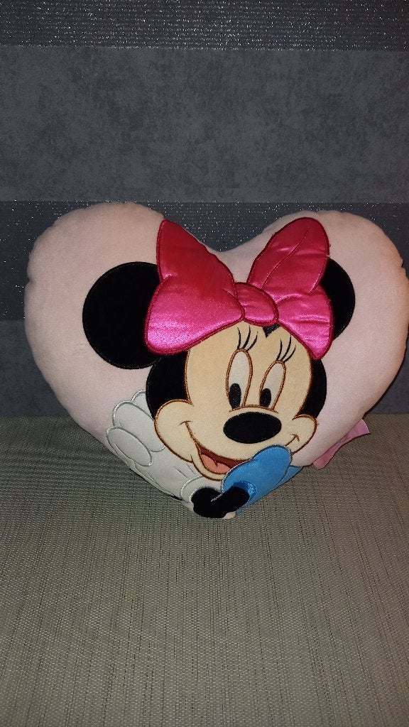Minnie Mouse hart knuffel, Disney, Disney, Ophalen of Verzenden, Zo goed als nieuw