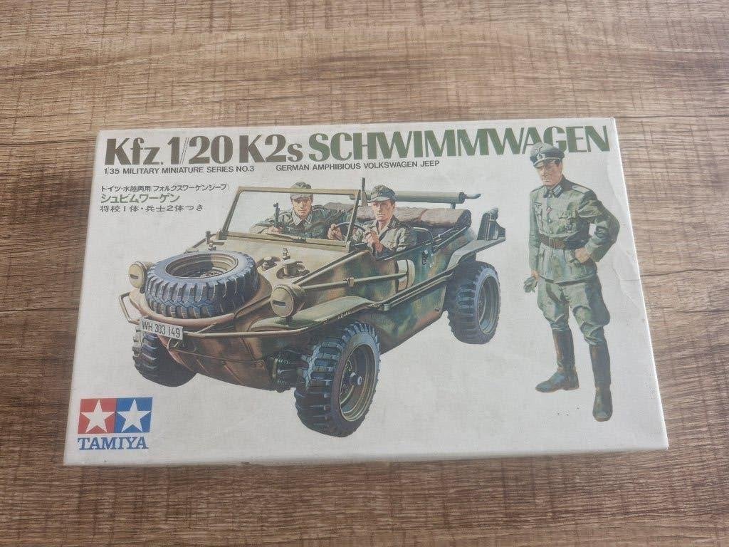 Tamiya 1/35 Kfz. 1/20 K2s Schwimmwagen, Auto, 1:32 tot 1:50, Nieuw, Ophalen of Verzenden