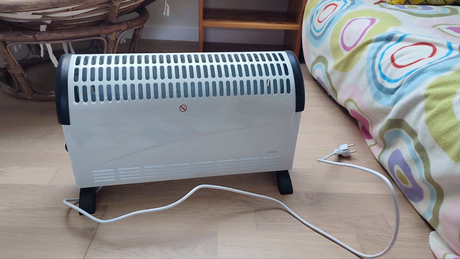 Radiateur électrique Blokker, Bricolage & Construction, Chauffage & Radiateurs, Enlèvement