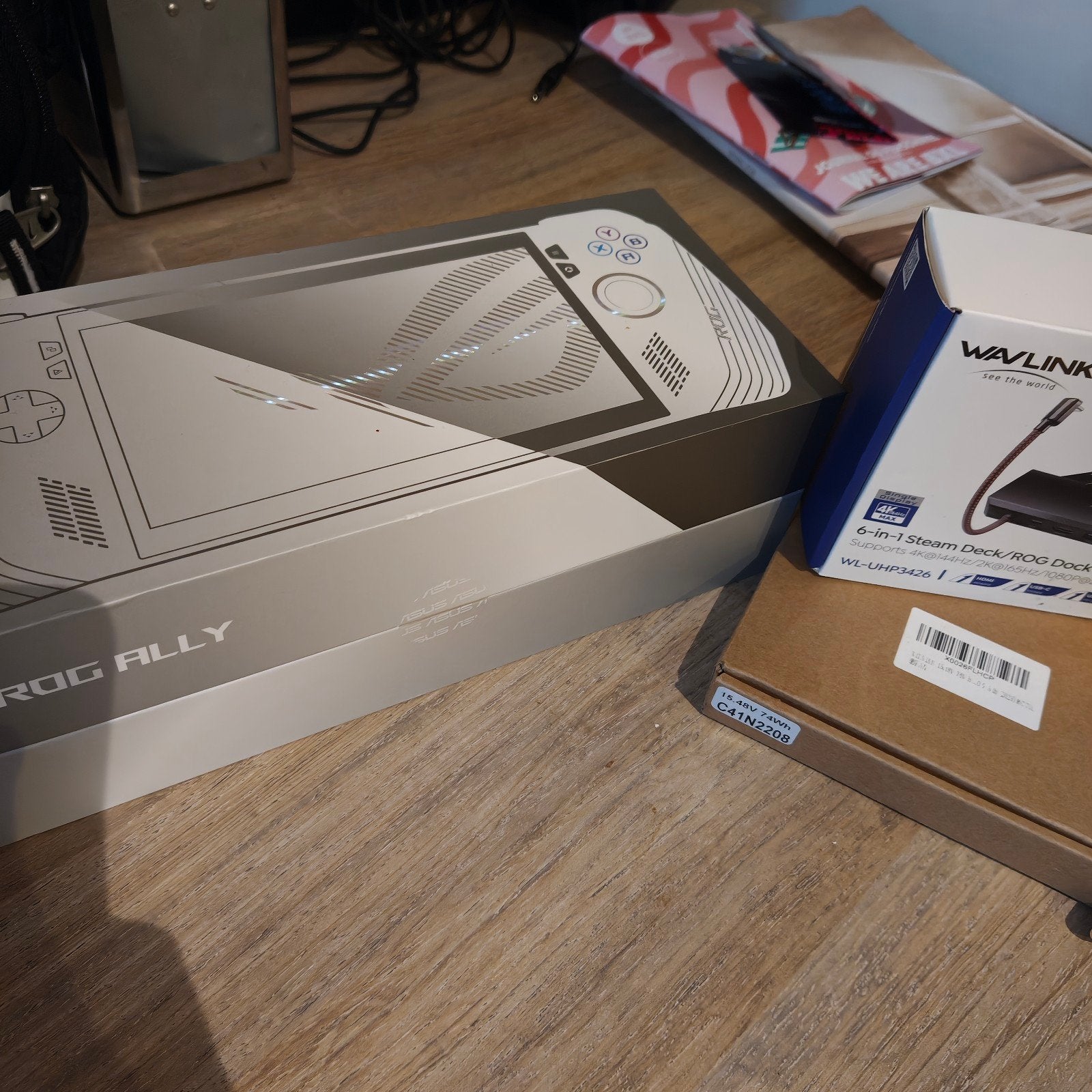 ROG Ally (RC71L) + Dock + Batt. 74Wh supplémentaires, Enlèvement, Utilisé, Plateforme