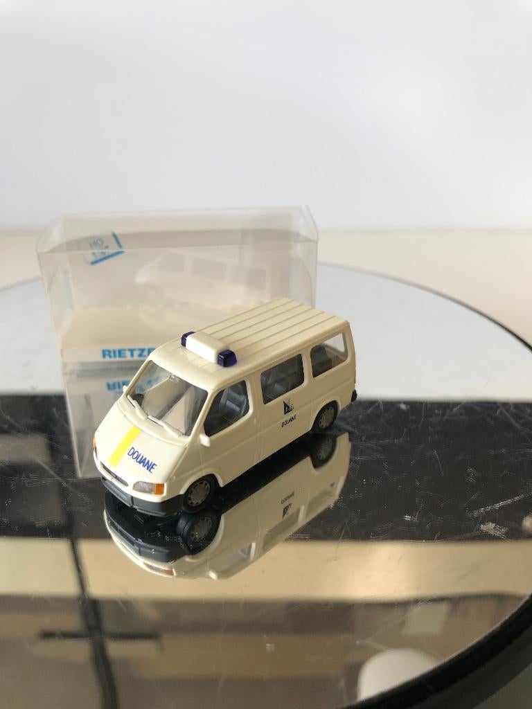 FORD TRANSIT - DOUANE - RIETZE - 1:87, Envoi, Neuf, Bus ou Camion, Rietze