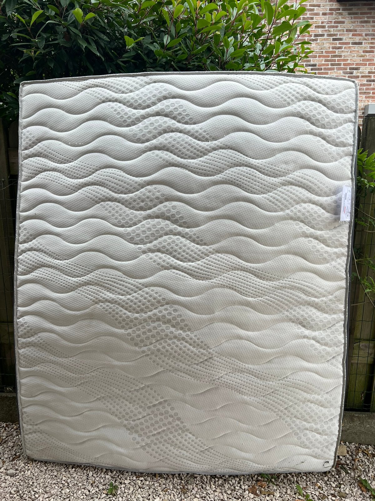 Matras en topper, ideaal voor camper/caravan of logeerbed, Ophalen, Zo goed als nieuw, Matras