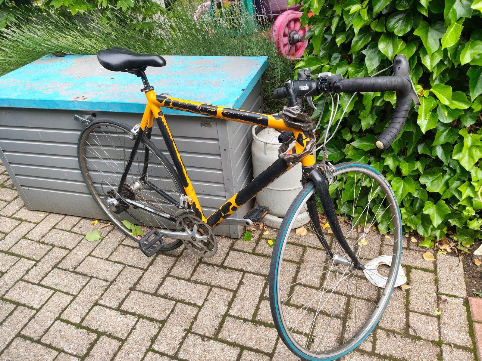 Koersfiets, Ophalen