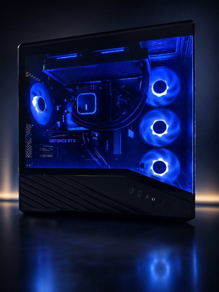 Gaming PC – Ryzen 5 7600X / RTX 4060 / 16 GB DDR5, Informatique & Logiciels, Reconditionné, 4 Ghz ou plus, Enlèvement, Gaming