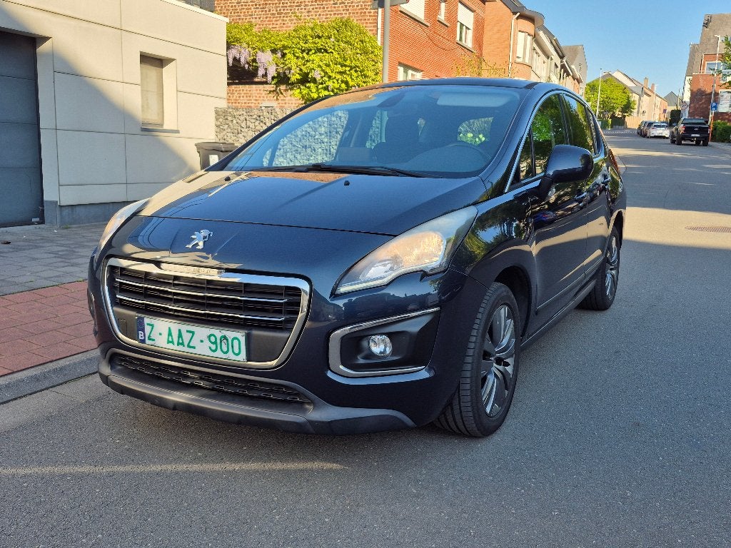 PEUGEOT 3008 1.6L BENZINE. NAVI. CAMERA. 3900 EURO, Euro 5, Monovolume, Blauw, Bedrijf