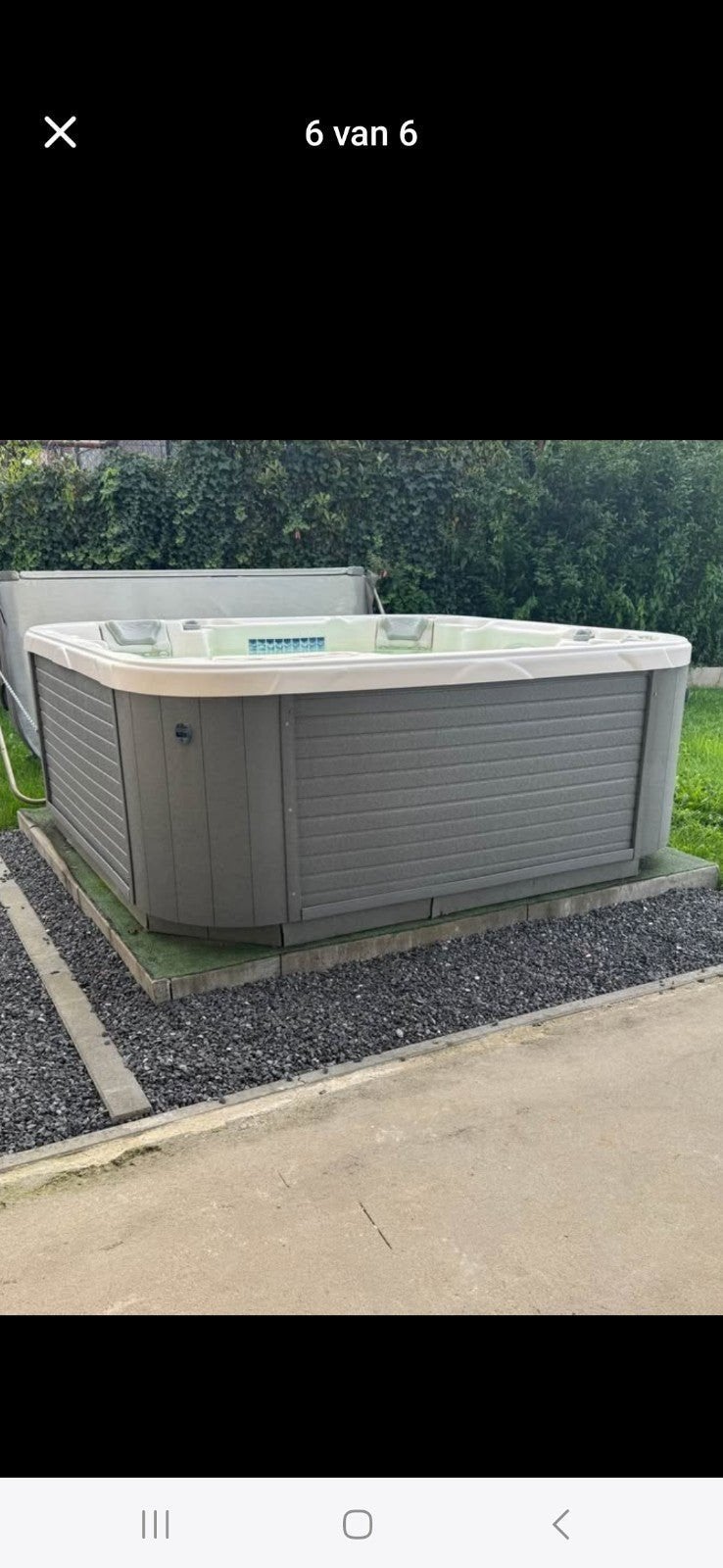 jacuzzi gratis geleverd geplaatst, Tuin en Terras, Verzenden