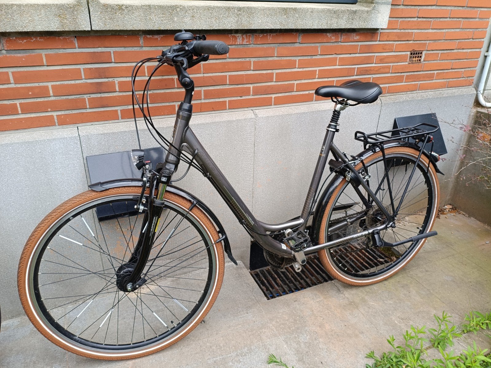 Raleigh Oakland klassieke fiets, Ophalen, 53 tot 56 cm, Velgrem, Versnellingen