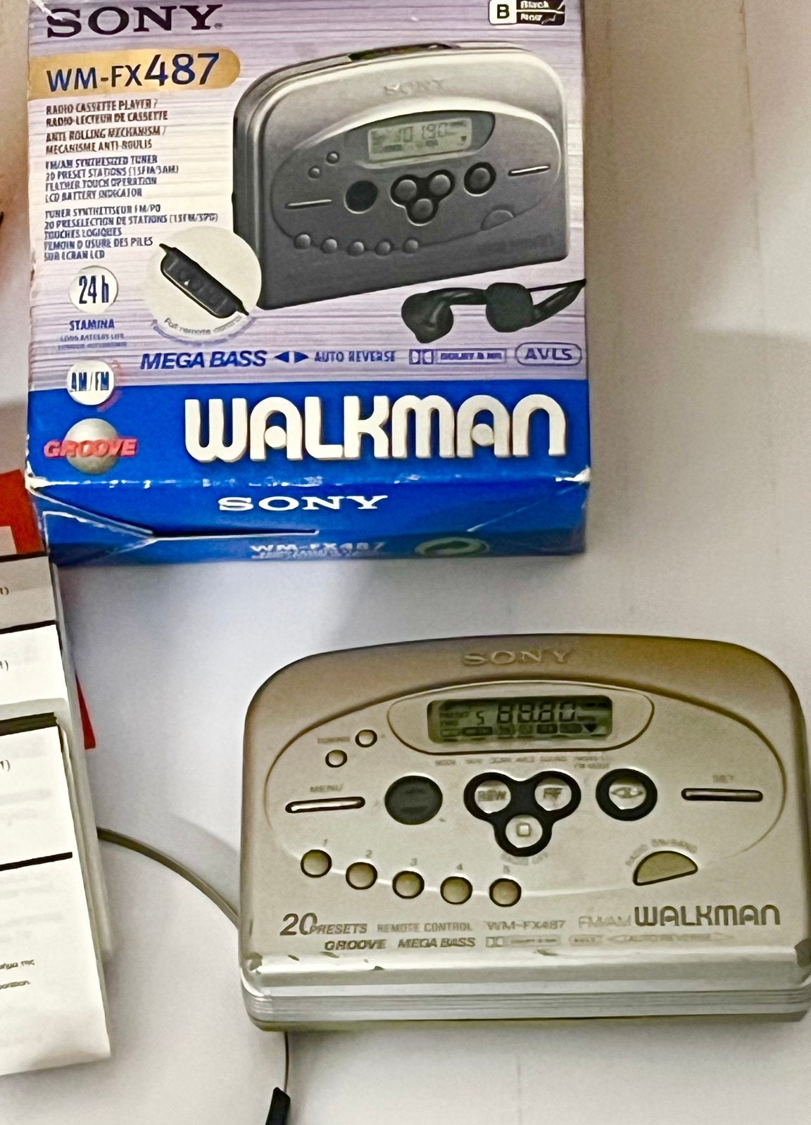 Sony Walkman in originele doos, Verzenden, Walkman