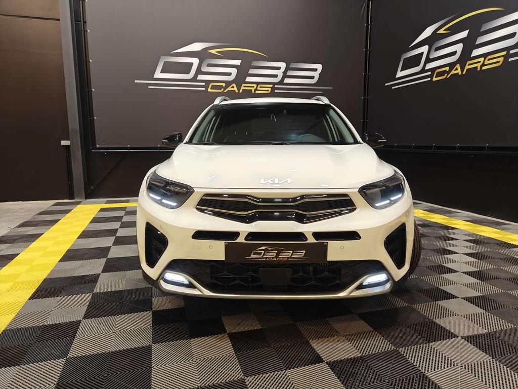 Kia Stonic Stonic 1.0 AUTOMAAT GT/Leder/Keyles/CAM/DodeHoek, Achat, 998 cm³, Capteur de lumière, Noir