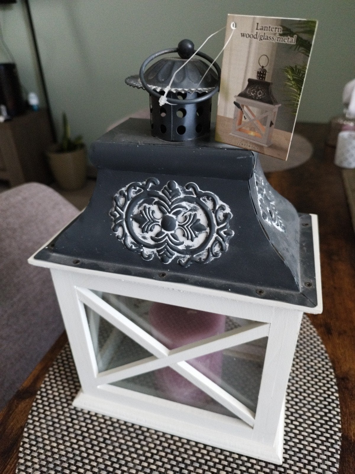 windlicht, Huis en Inrichting, Woonaccessoires | Kandelaars en Kaarsen, Ophalen, Kaars