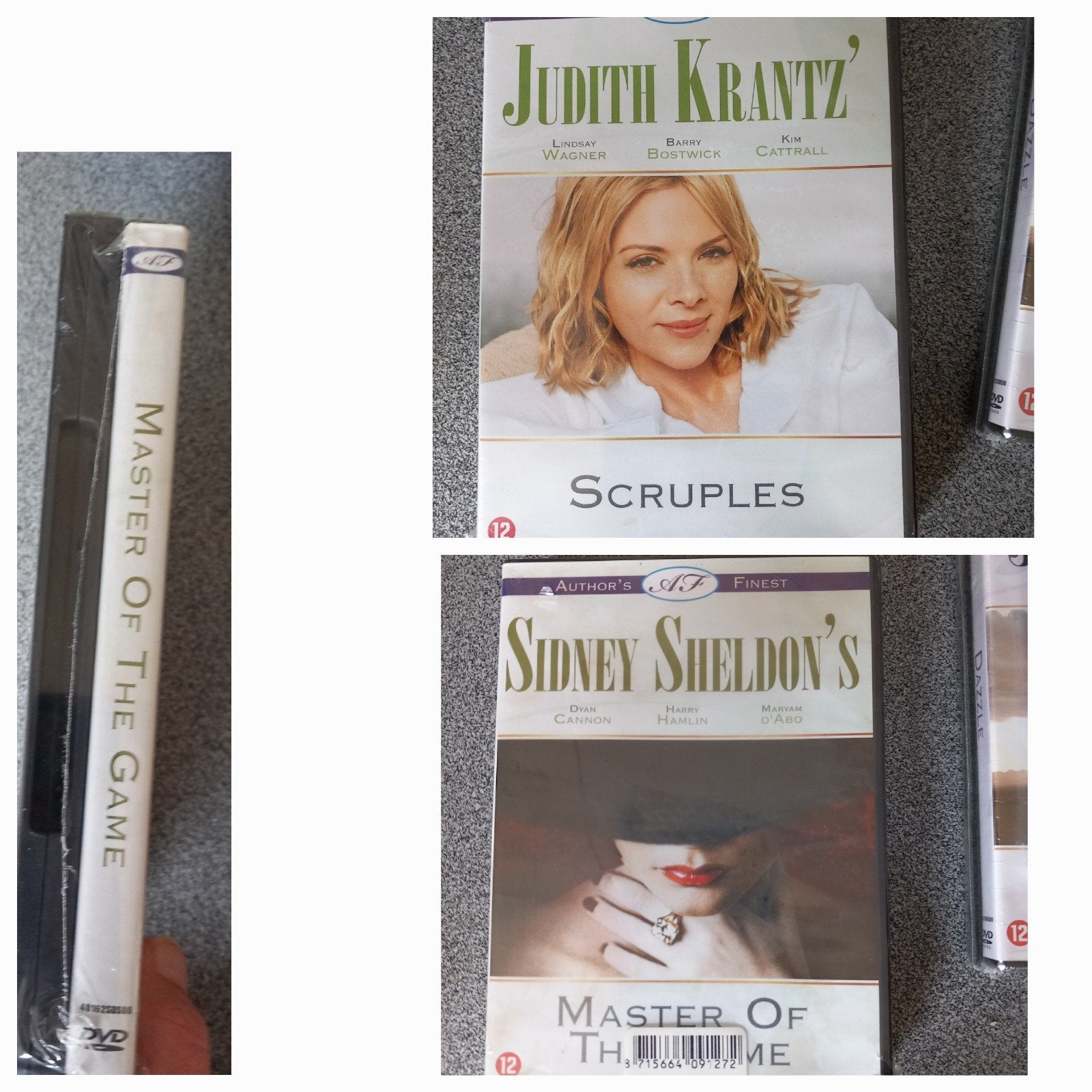 DvdSidney Sheldon's Master of the Game & Judith Krantz' Scru, Cd's en Dvd's, Ophalen of Verzenden, Nieuw in verpakking