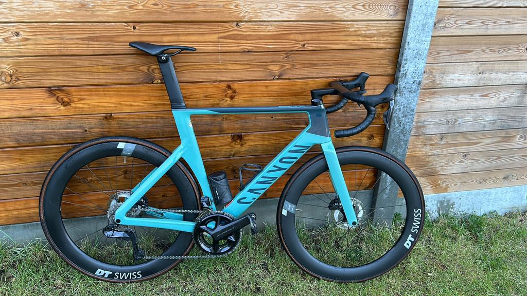 Canyon Aeroad CF SLX 8 disc Di2 L, Vélos & Vélomoteurs, Vélos | Hommes | Vélos de sport & Vélo de randonnée, Comme neuf, Autres marques
