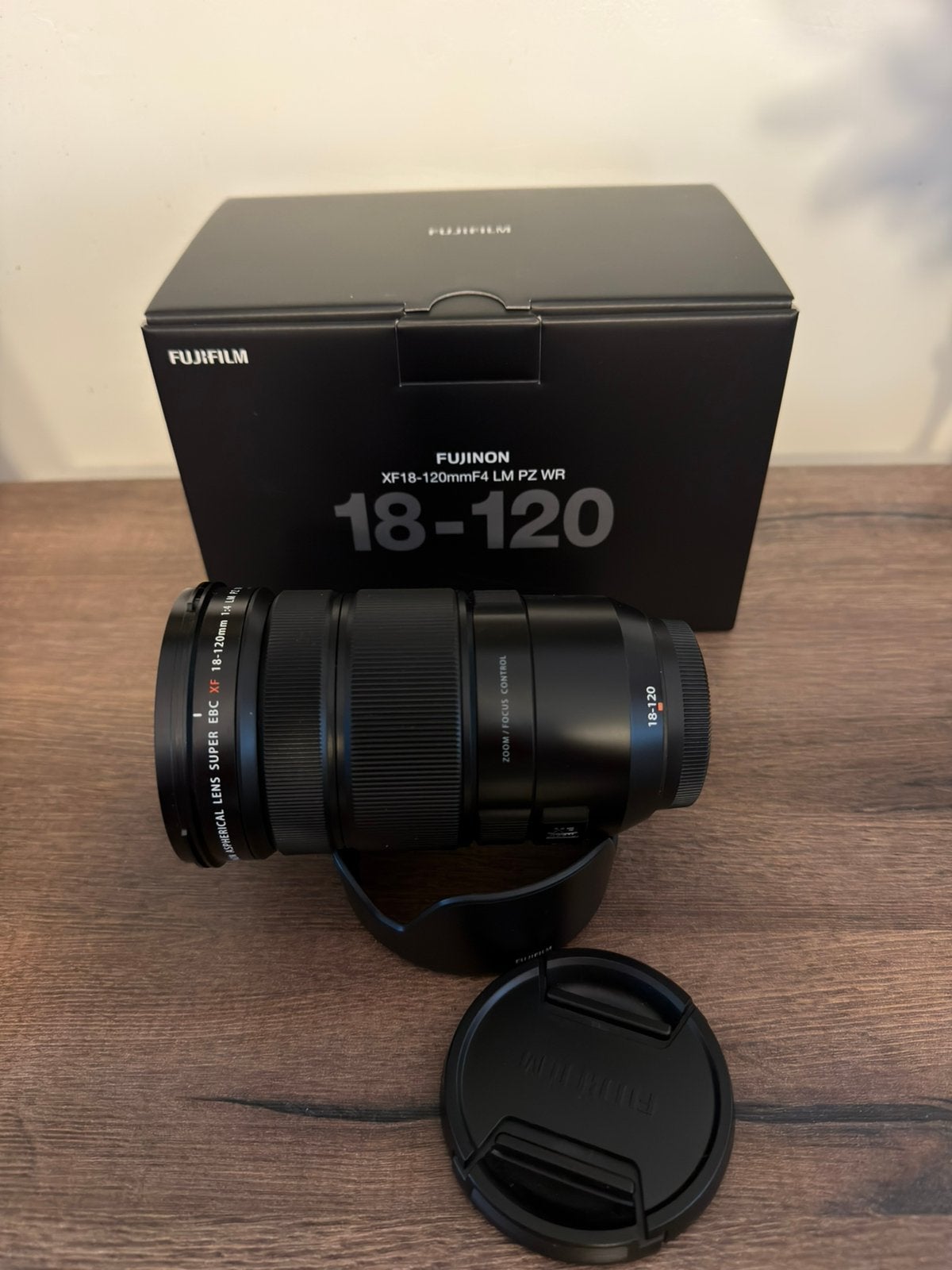 Fujifilm XF 18-120mm F4 LM PZ WR, Ophalen of Verzenden, Zo goed als nieuw, Fujifilm