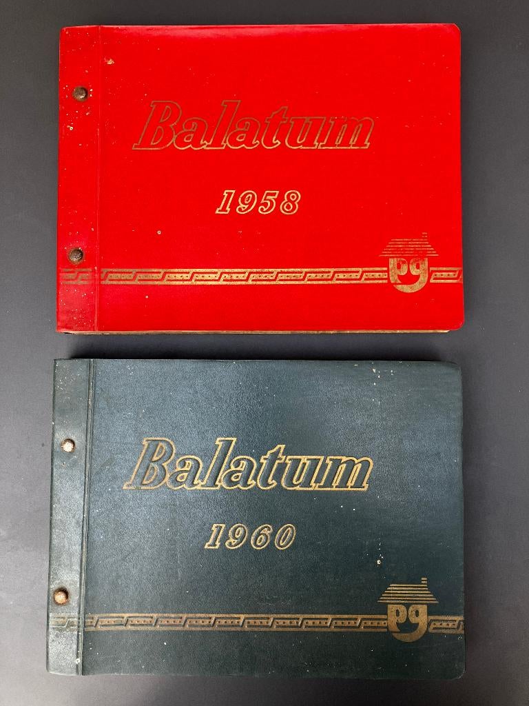 Handelscatalogus Balatum Collectie 1958 en 1960 collectors, Ophalen