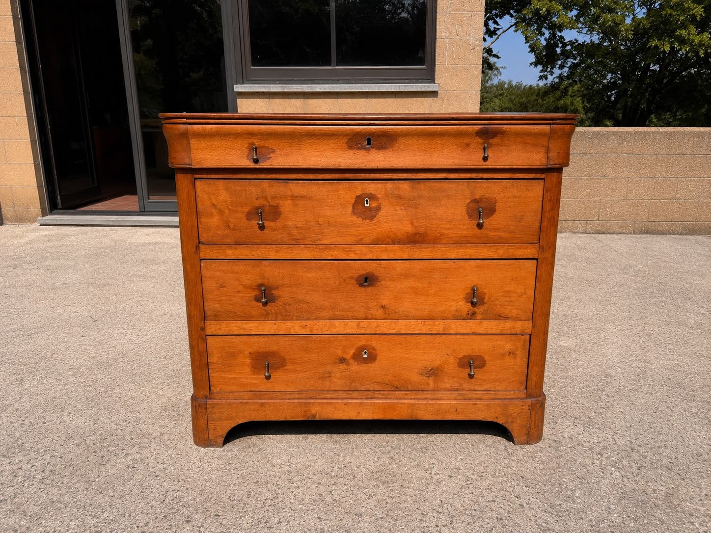 Antieke Eiken commode 1870-1890, Ophalen