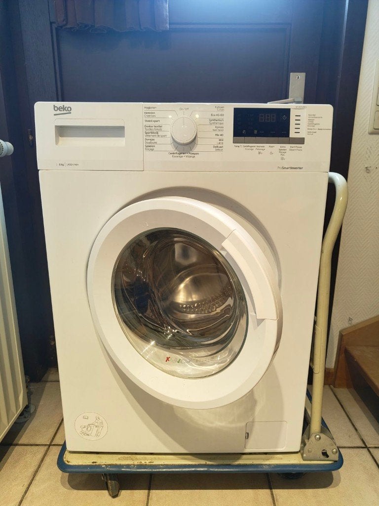 lave-linge Beko 6kg, Electroménager, Lave-linge, Utilisé, Chargeur frontal, 4 à 6 kg, Moins de 85 cm, 1200 à 1600 tours, Enlèvement