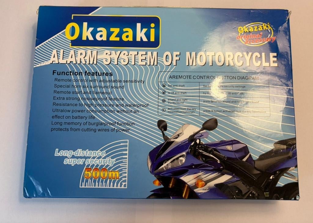 alarm systeem moto, Ophalen of Verzenden, Nieuw