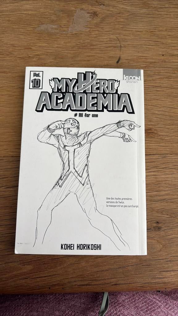 manga my hero academia, Enlèvement, Comme neuf