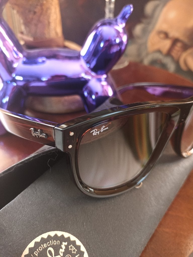 Ray ban boyfriend reverse , zonnebril heren ( unisex), Zonnebril, Bruin, Nieuw, Ophalen of Verzenden