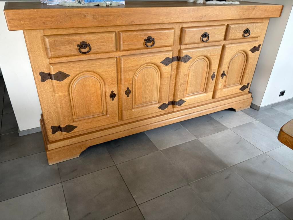salle à manger, Maison & Meubles, 200 cm ou plus, Avec tablette(s), Enlèvement, Utilisé