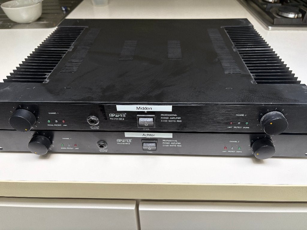 Versterkers Apart PA-2120 MK2, Audio, Tv en Foto, Versterkers en Ontvangers, Ophalen, Gebruikt