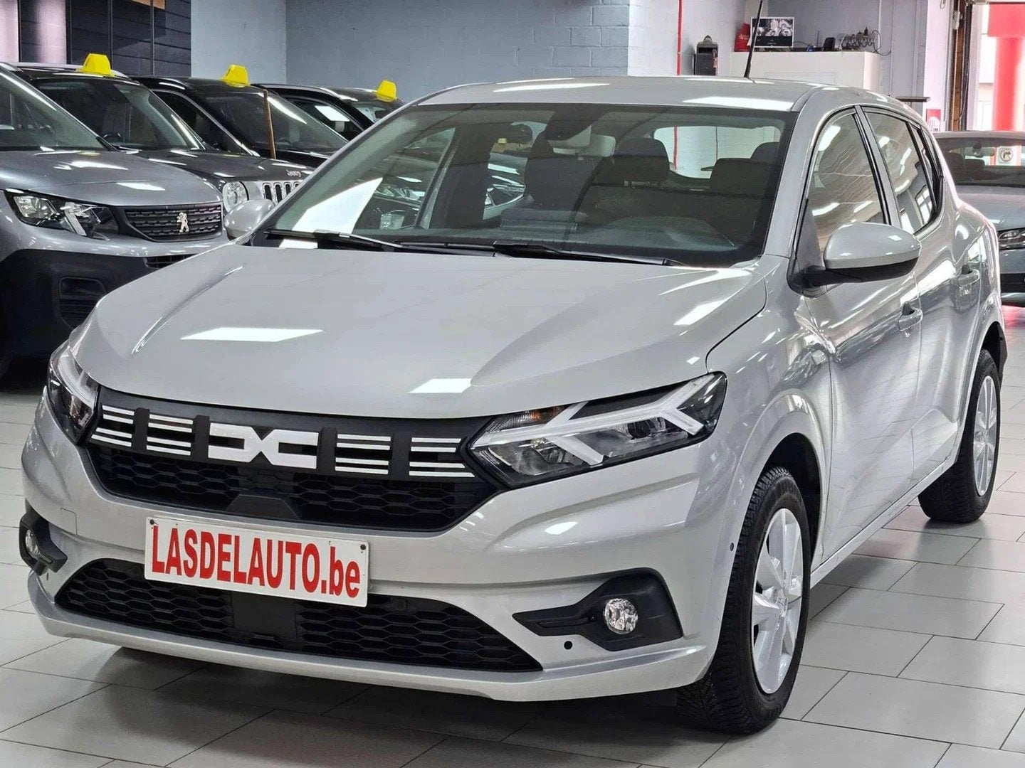 Dacia Sandero 1.0TCe Auto Android Carplay Led CAM Cruise Fro, Argent ou Gris, Achat, Euro 6, Entreprise