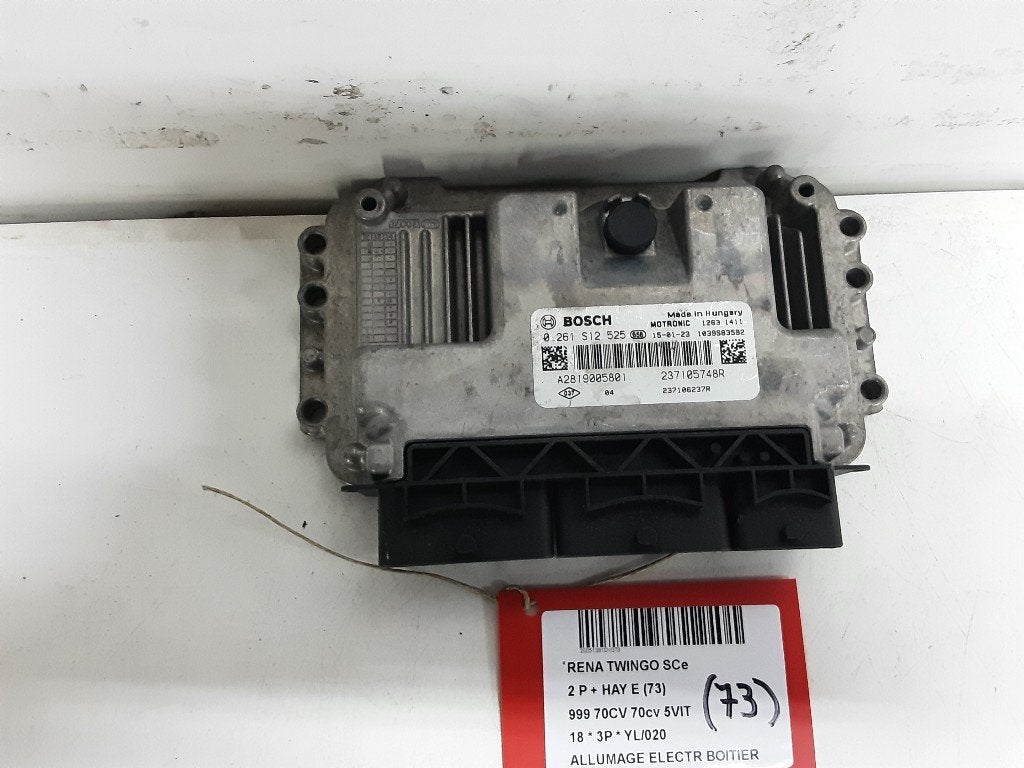 ONTSTEKINGSMODULE Renault Twingo III (AH) (237105748R), Gebruikt, Renault, Mevr. I. Hauben, Rue de l'Espoir 34 34
4030  GRIVEGNÉE, BE