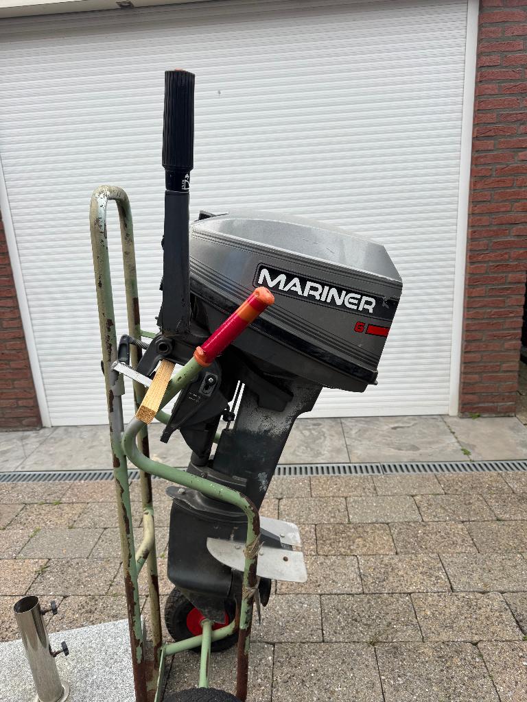 Mariner 6PK 2T Buitenboordmotor, 5 à 10 ch, Enlèvement, Utilisé, Moteur hors-bord