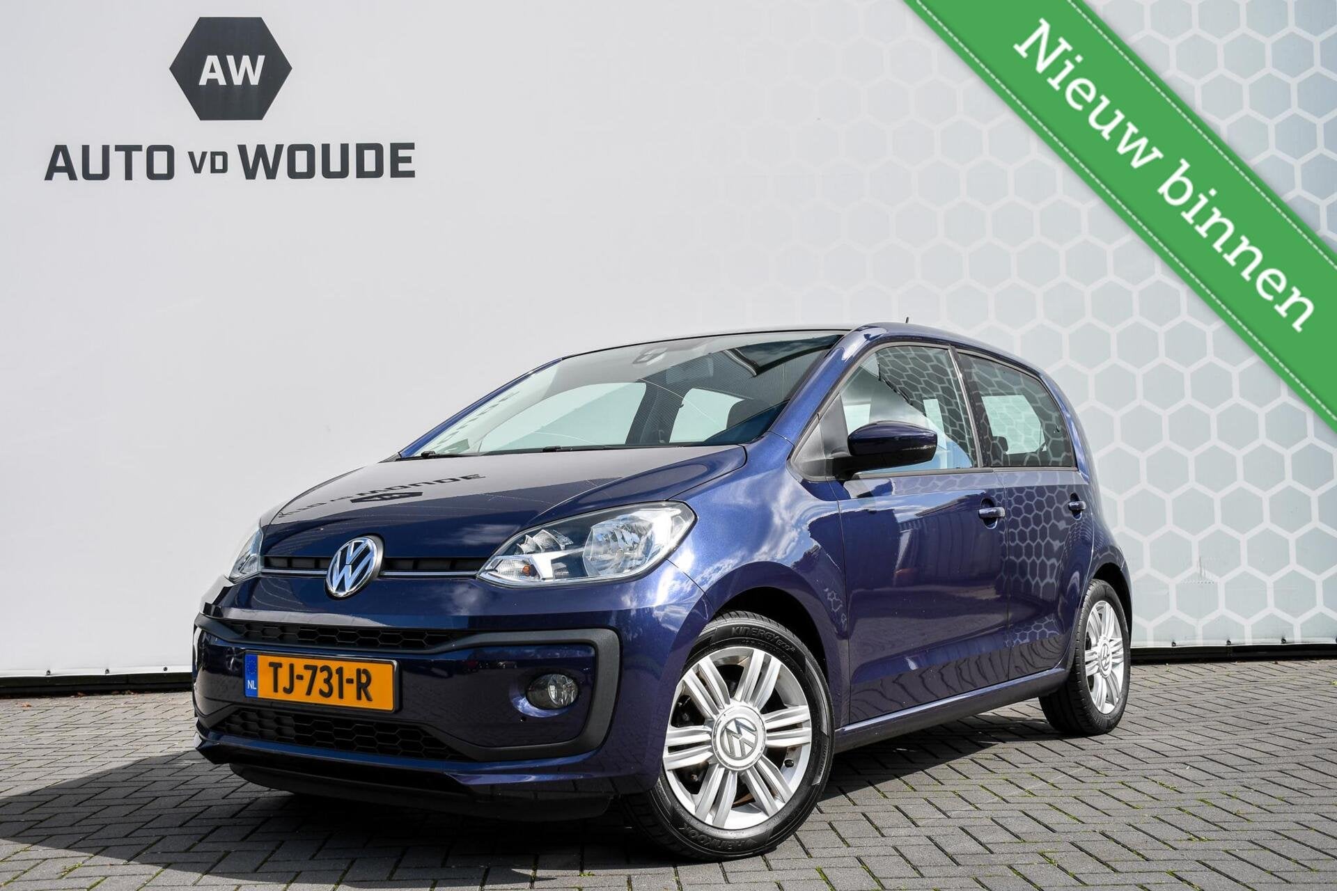 Volkswagen Up! 1.0 BMT HIGH up! Cruise control Camera NAP, Autos, Achat, Entreprise, Noir, 44 kW