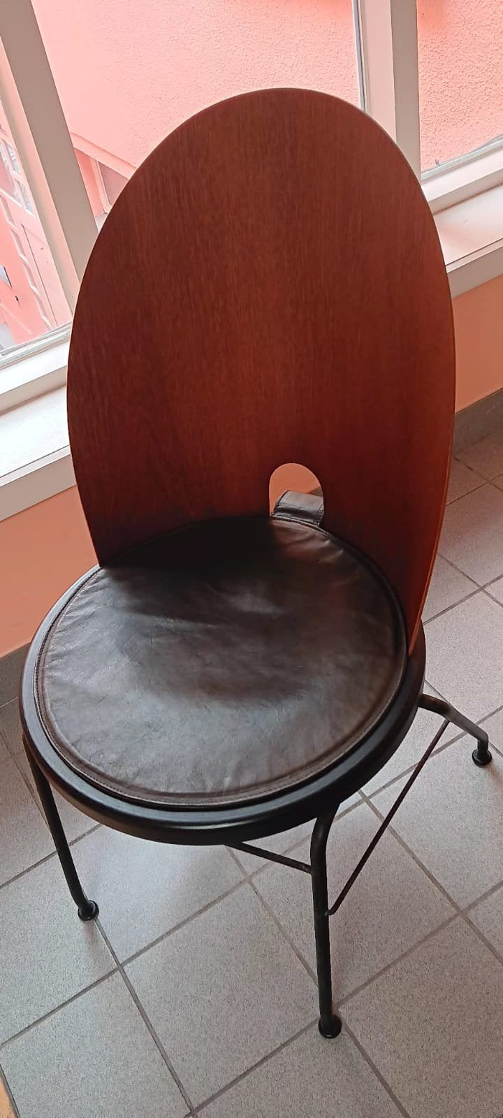 Stoel, Maison & Meubles, Chaises, Enlèvement, Comme neuf, Brun, Bois