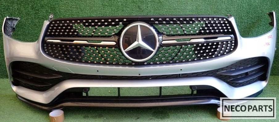 MERCEDES GLC X253 W253 VOORBUMPER ORIGINEEL ALLES LEVERBAAR!, Gebruikt, -, Voor, Ophalen of Verzenden