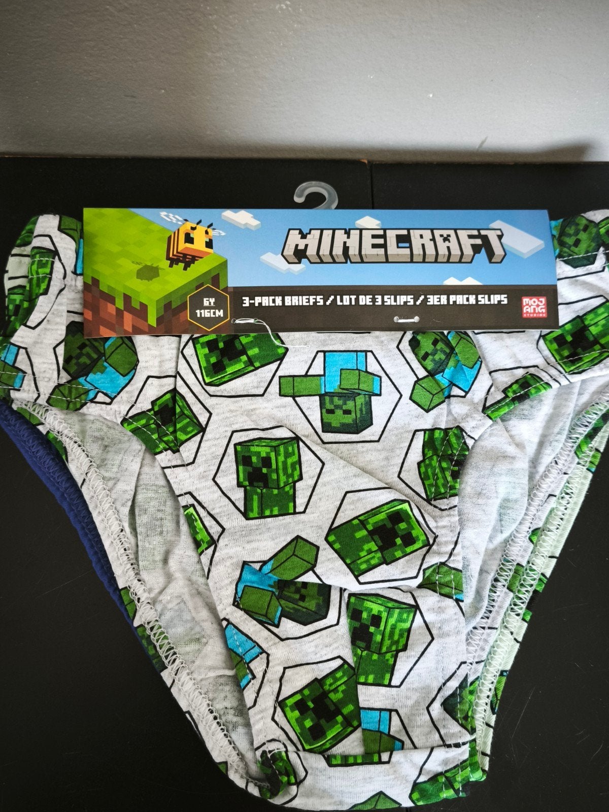 Slips pour enfants, Kinderen en Baby's, Nacht- of Onderkleding, Minecraft, Nieuw, Ophalen of Verzenden