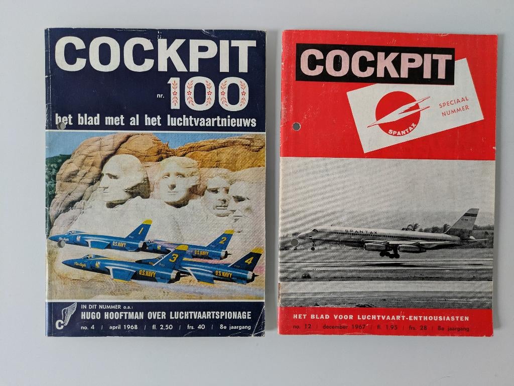COCKPIT - vintage luchtvaart tijdschrift, Verzamelen, Ophalen of Verzenden, Gebruikt, Boek of Tijdschrift