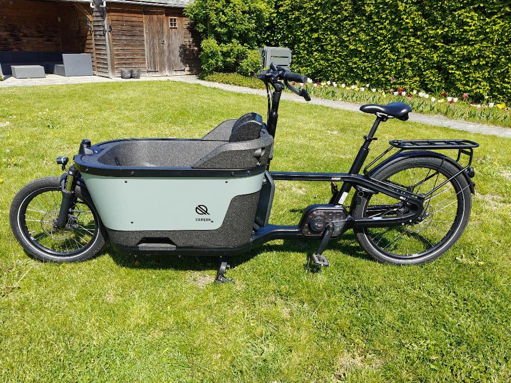 Carqon Cruise Bakfiets Full Option Bosch CX – Slechts 2073km, Autres marques, Électrique, Enlèvement, Utilisé