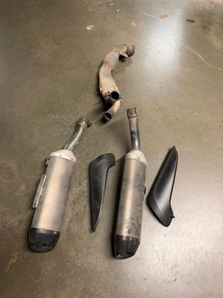Originele uitlaat yamaha R1 2008, Ophalen, Gebruikt