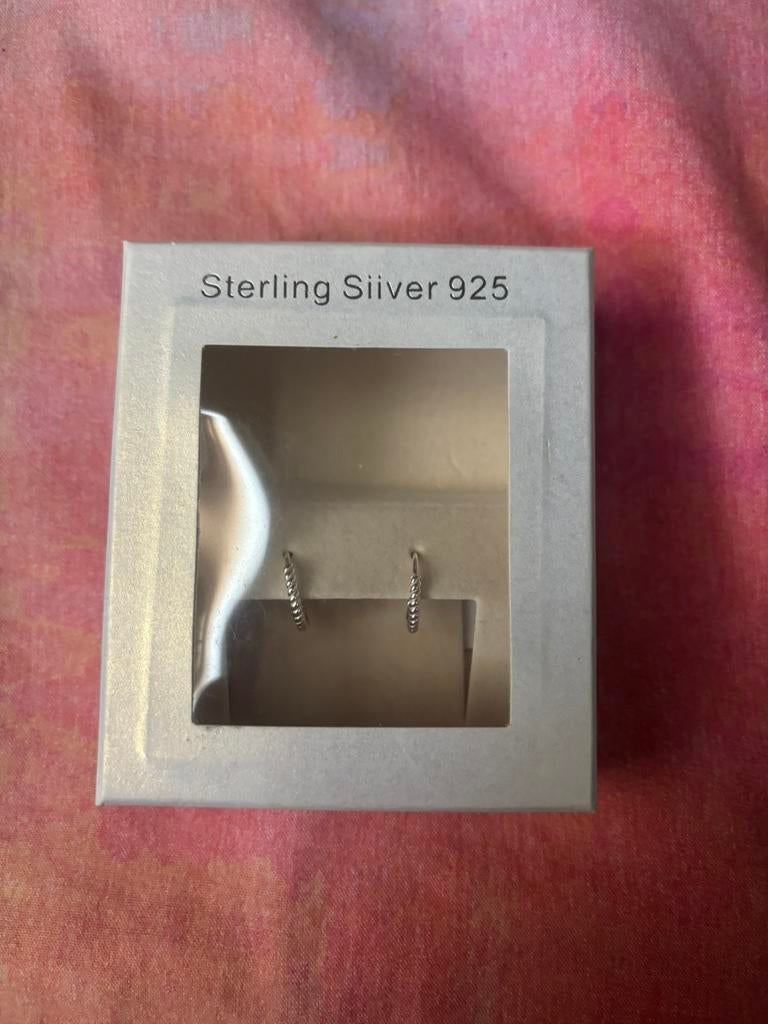 Bagues et boucles d'oreilles en argent sterling, Enlèvement, Comme neuf