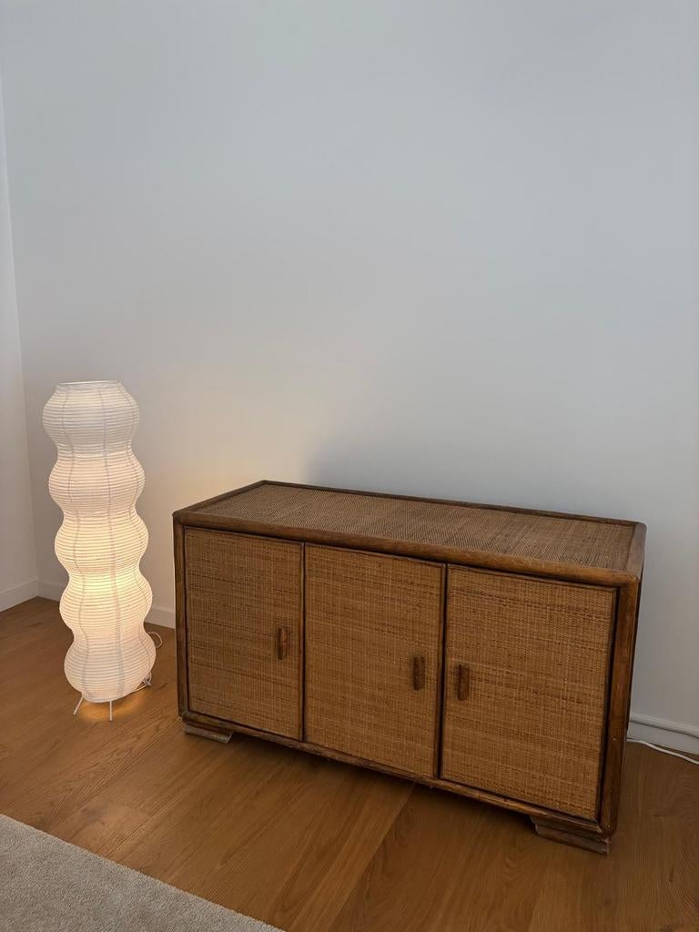 Buffet vintage en rotin, années 1960-1970s, Enlèvement