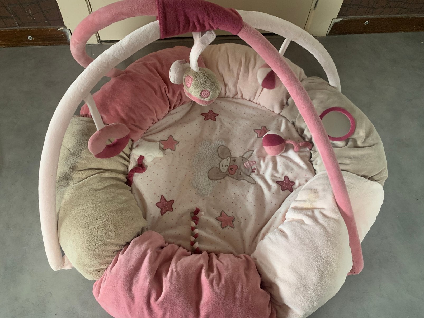 Baby speelmat Roze, Kinderen en Baby's, Ophalen, Gebruikt