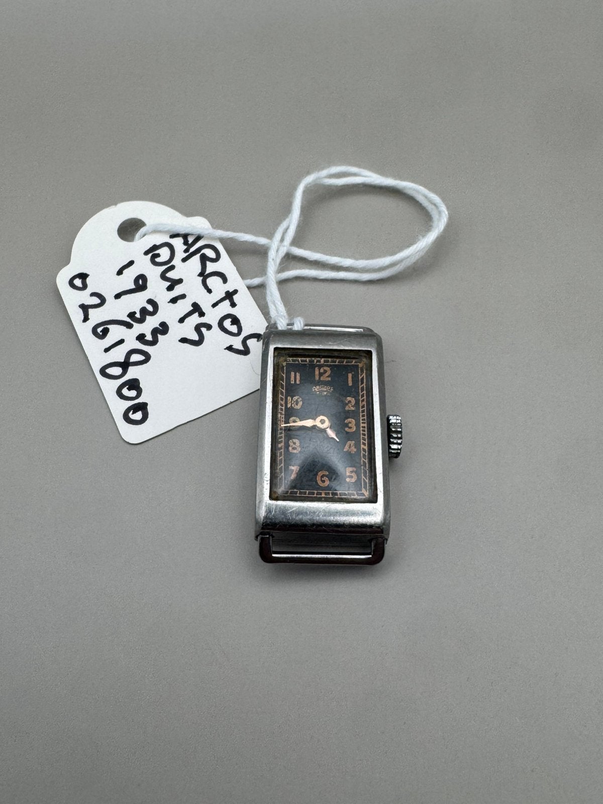 Arctos vintage dames horloge, Handtassen en Accessoires, Verzenden, Staal, Polshorloge, Overige merken