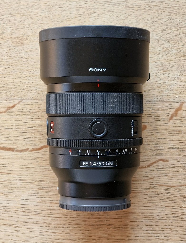 Sony 50mm 1.4 GM, TV, Hi-fi & Vidéo, Enlèvement, Comme neuf, Sony, 50 mm