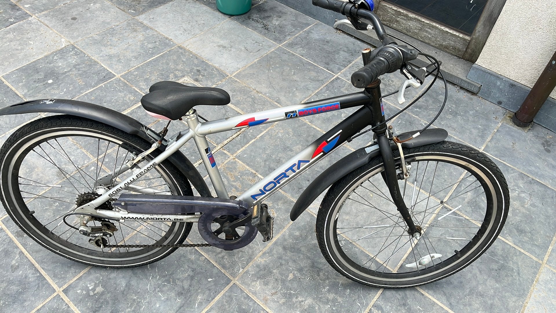 Kinderfiets ideaal om te leren fietsen, Frein à main, Enlèvement, Utilisé, Frein sur jante