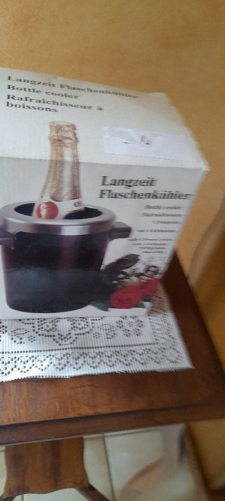 flessenkoeler, om fles vlug te koelen, Ophalen, Flessenkoeler, Kunststof, Nieuw