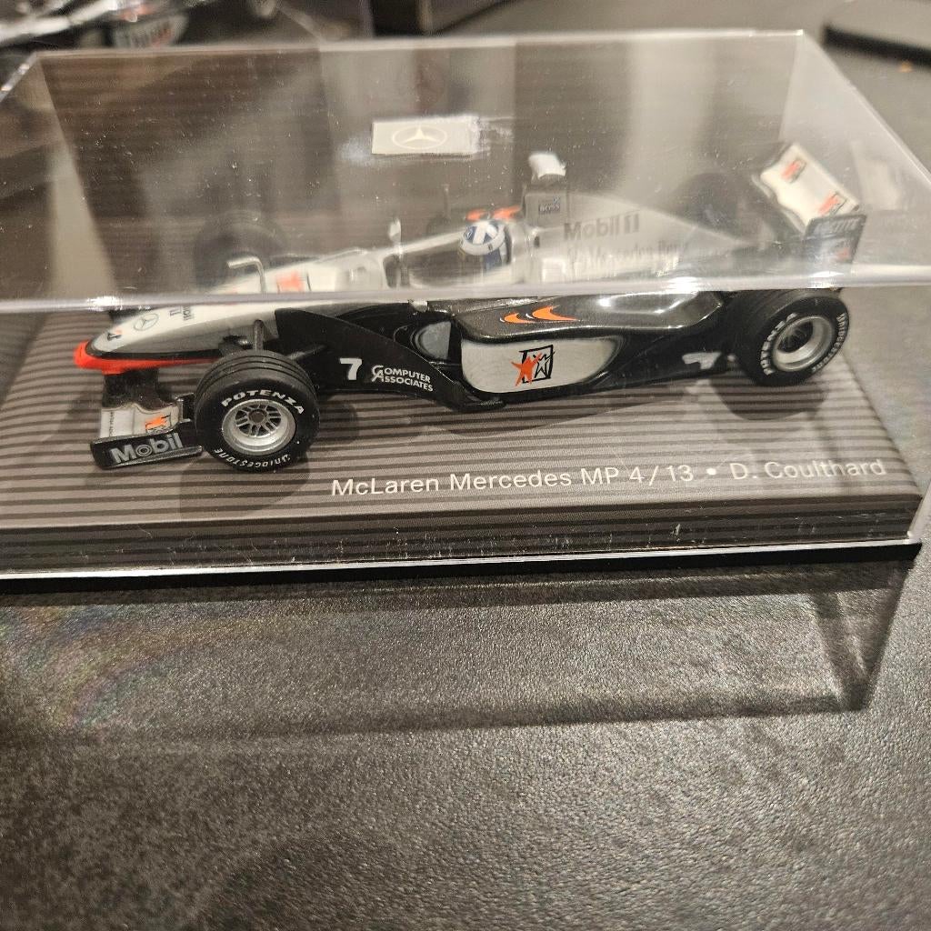 Minichamps McLaren Mercedes Coulthard 1998 1/43, Ophalen of Verzenden, Nieuw, Auto, MiniChamps